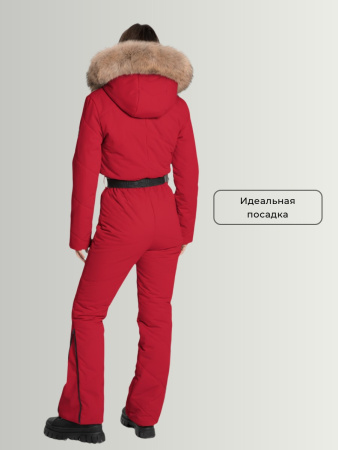 Комбинезон женский зимний GRAND Клюква